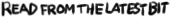 Read from the last blog